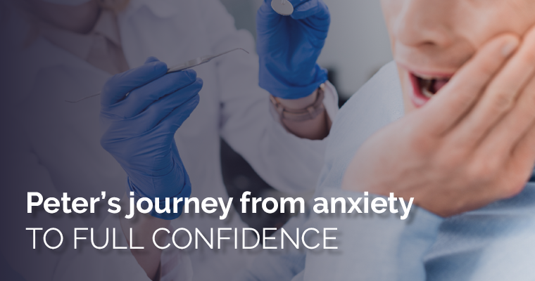 Peter's journey from anxiety to full confidence